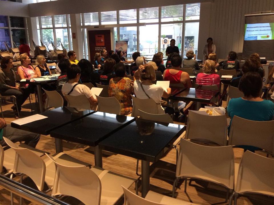 Palestra de Nutrição para o Projeto Nadar Super Muffato